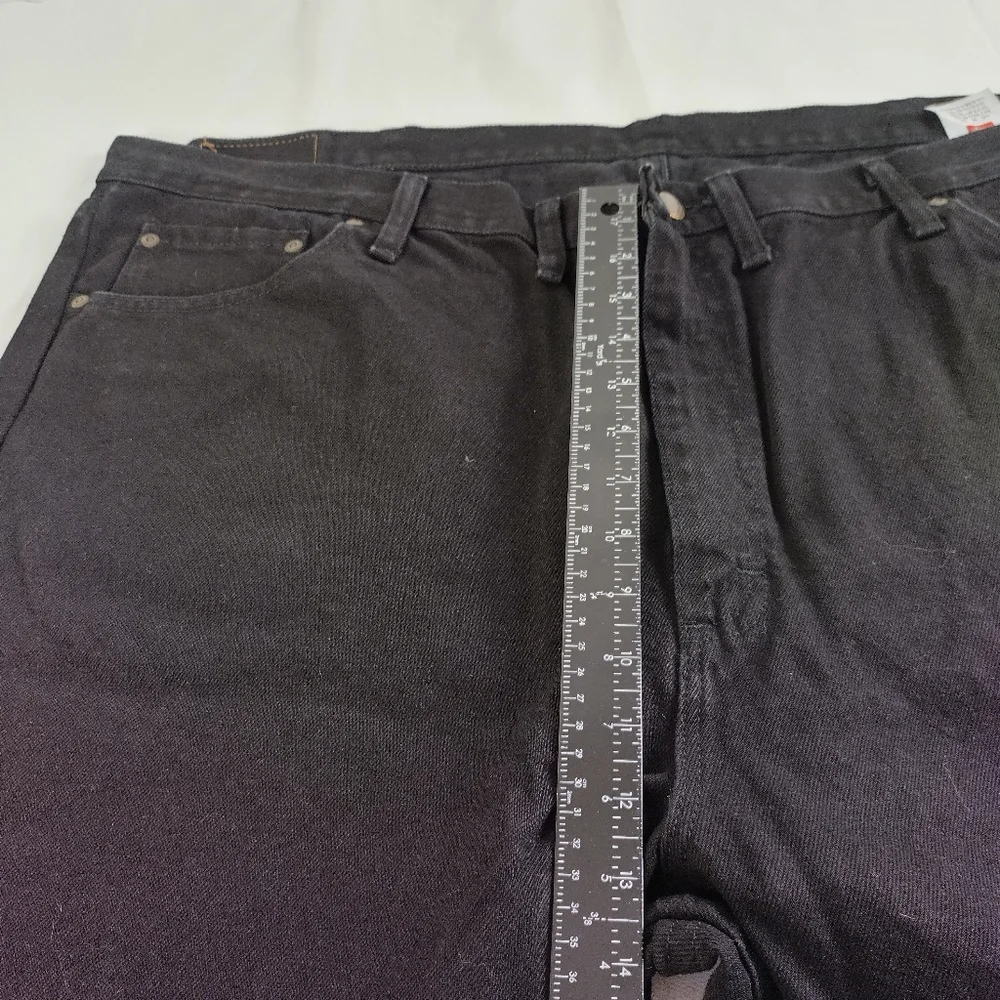 Wrangler Relaxed fit Men’s‎ Jeans Black 5 Star Premium Denim Size 48x30 NWT